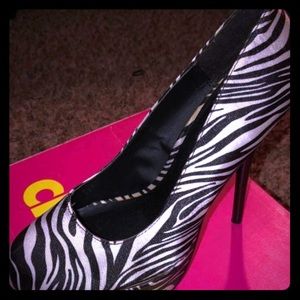 Zebra Heels